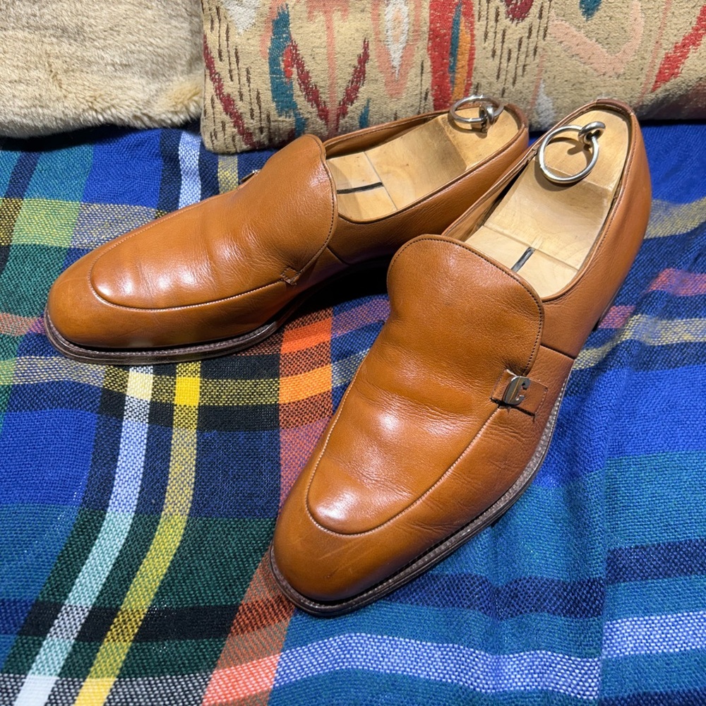 Made in England, custom grade, Kano calf . Church’s loafers .